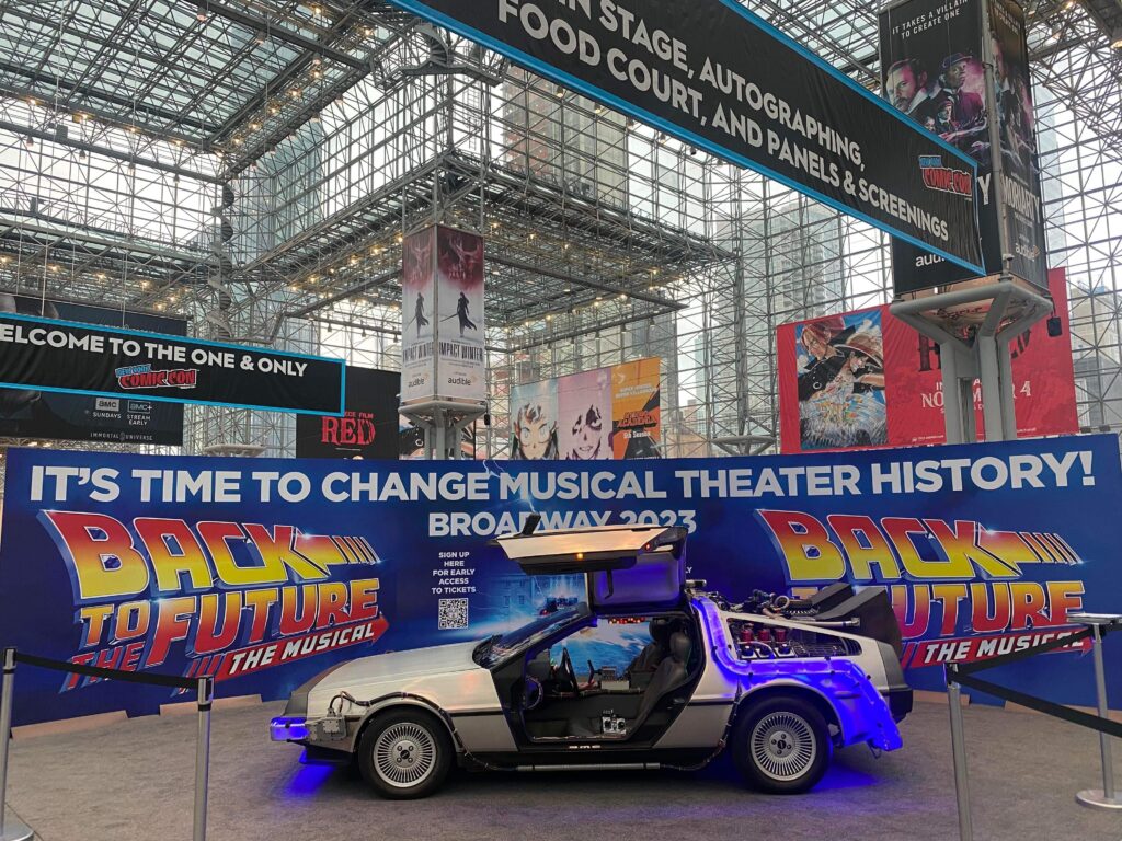 delorean time machine rental